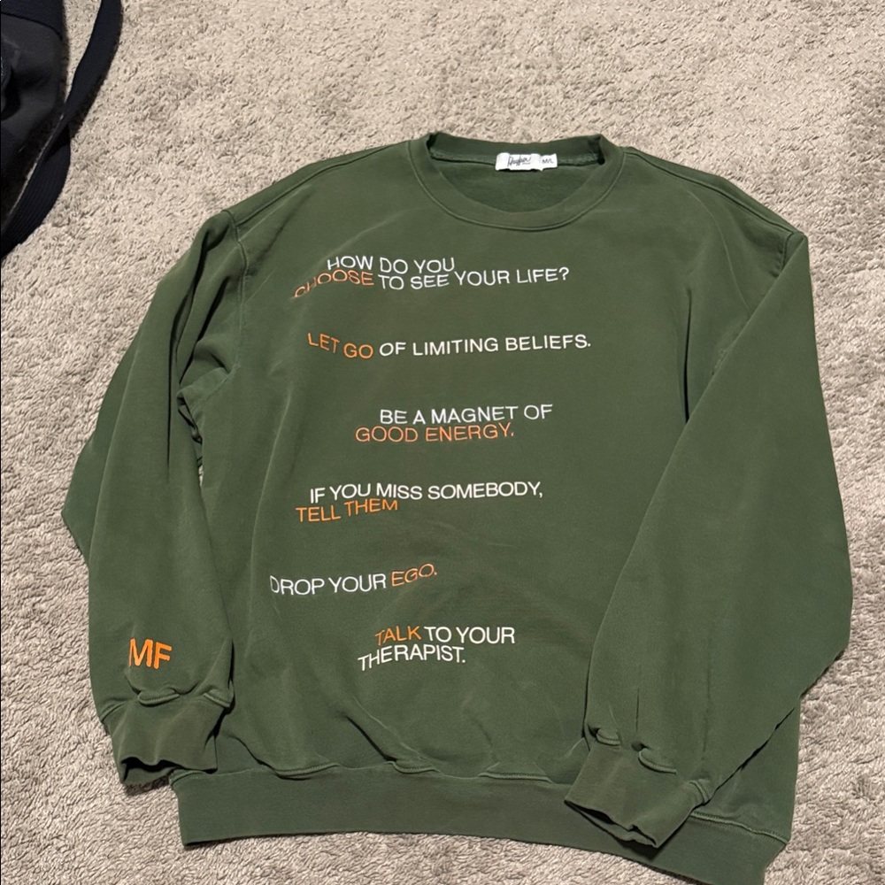 Green Men's Sweater